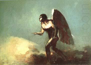 Odilon Redon The Winged Man or the Fallen Angel china oil painting image